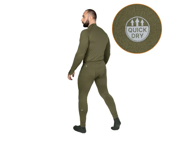Комплект термобілизни Camotec LVL1 2.0 SJ Олива Фото 2
